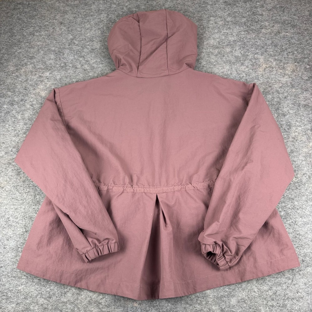 Nike Sportswear Everything Woven Jacket Full Zip Hooded Pink Womens Large L - Picture 8 of 11